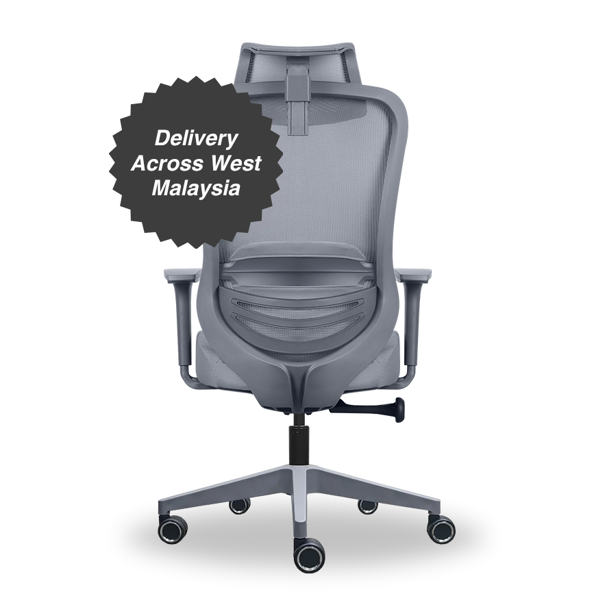Ergonomic mesh office chair with lumbar support and adjustable armrests.